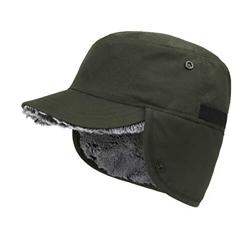 Hat Winter Ear Flap Ski Cadet Cap Military Aviator Pilot Elmer Fudd