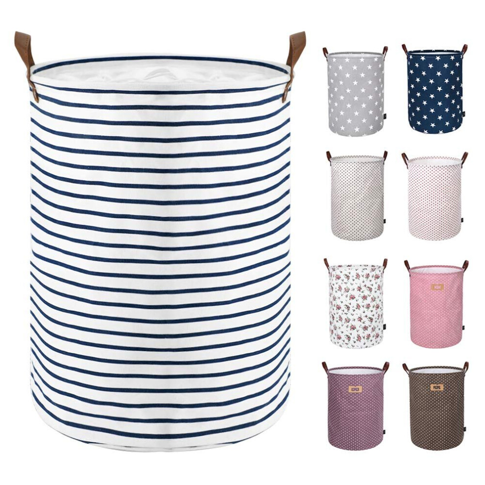 Thickened foldable round one-way storage laundry basket