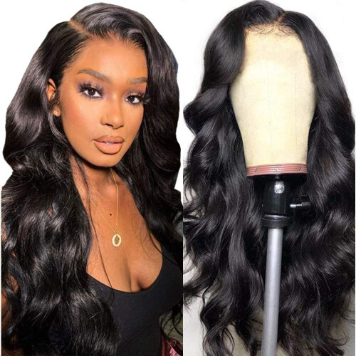 Human Hair Lace Front Wig 1