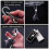 Zinc Alloy Key Chain Strong Carabiner Shape Key Chain Key Chain Keyrings Heavy Duty Car Key Chain Business Gifts for Men Women 6