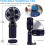 Portable Handheld Fan with Digital Display (Blue) 3