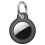 2 High-Quality Hard Shell Material Keychain For Airtag, Protector Case With Carabiner Keychain Pendant For Airtag (Black) 4