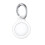 2 High-Quality Hard Shell Material Keychain For Airtag, Protector Case With Carabiner Keychain Pendant For Airtag (White) 1