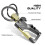 Keychain Beer Bottle Opener Zinc Alloy Rotating Car Key Carabiner Hook - Silver, Grey 4