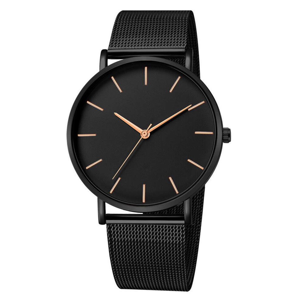 Men Watch Magnetic Bracelet Ultra Thin Quartz Watch Men Slim Mesh Steel Waterproof Sport Watch Relogio Masculino Multicoloured