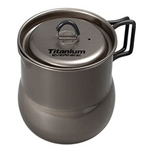 EVERNEW Titanium Lightweight Camping Tea Pot, 800