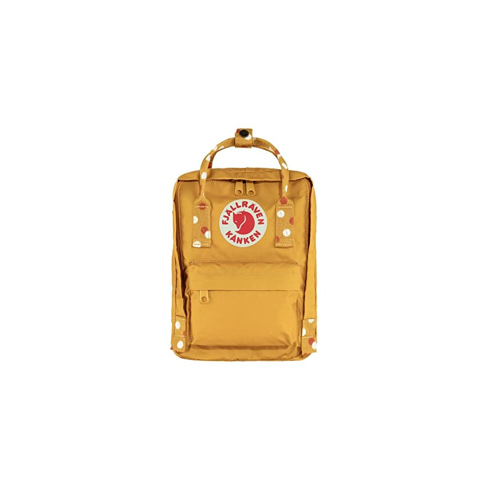 Fjällräven Fjallraven 23561 K?Nken Mini Sports Backpack Unisex Ochre-Confetti Pattern Onesize
