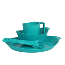 Lifeventure Unisex 4-piece Set, Ellipse 4 Piece Set Teal, Teal, One Size UK