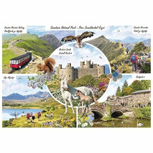 Otter House Gift Jigsaw Puzzle 1000 Piece - Snowdonia National Park (76389)