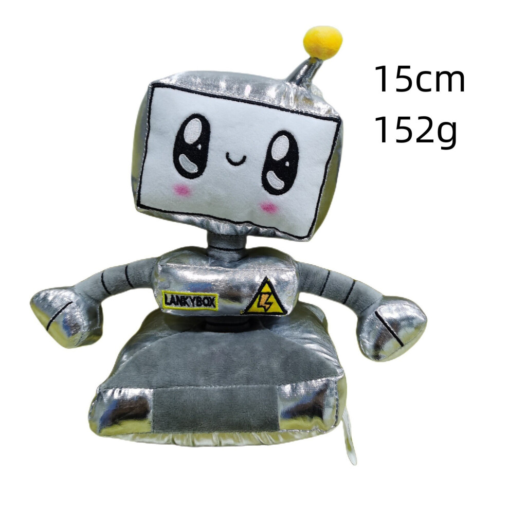 (robot-15CM) lankybox Kids Plush Toy Soft Stuffed Dolls UK