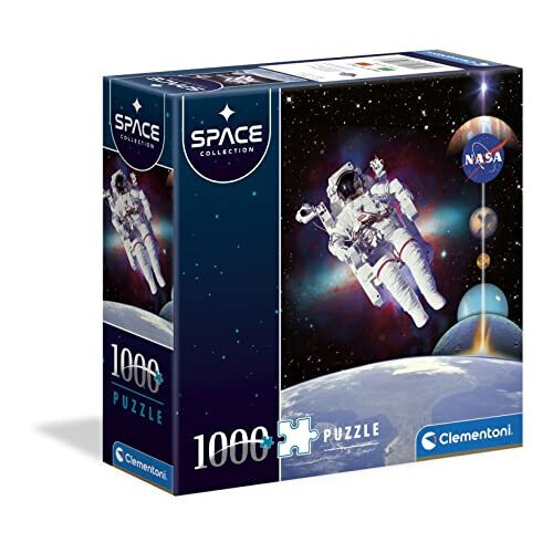 Clementoni Clementoni 80506 Nasa Nasa-1000 Pieces-Adult Jigsaw Puzzle, Made in Italy, Multicolour