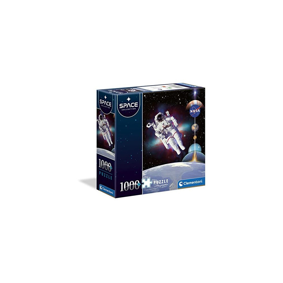 Clementoni 80506 Nasa Nasa-1000 Pieces-Adult Jigsaw Puzzle, Made In Italy, Multicolour