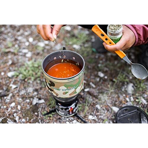 Jetboil Jetboil MiniMo Camping and Backpacking Stove Cooking System with Adjustable Heat Control (Camo) 1