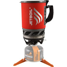 Jetboil MicroMo Lightweight Precision Camping and Backpacking Stove Cooking System with Adjustable Heat Control, Tamale Red