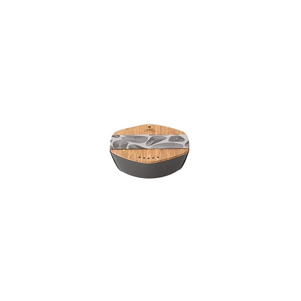 ROBENS Leaf Meal Kit Anthracite Dinner Set