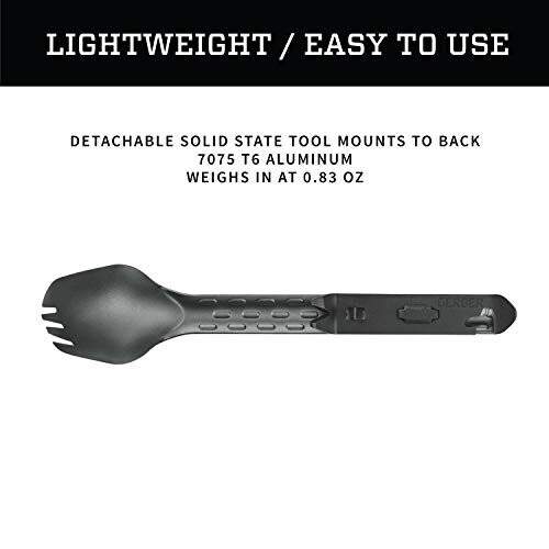 Gerber Gerber Gear Gerber Devour Multi-Fork, Εργαλείο Φαγητού για Καμπίνες, Onyx [31-003418] 2