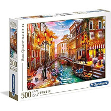 Clementoni - 35063 - Verzamelpuzzel voor kinderen en volwassenen - Zon boven Veneti?- 500 stukjes