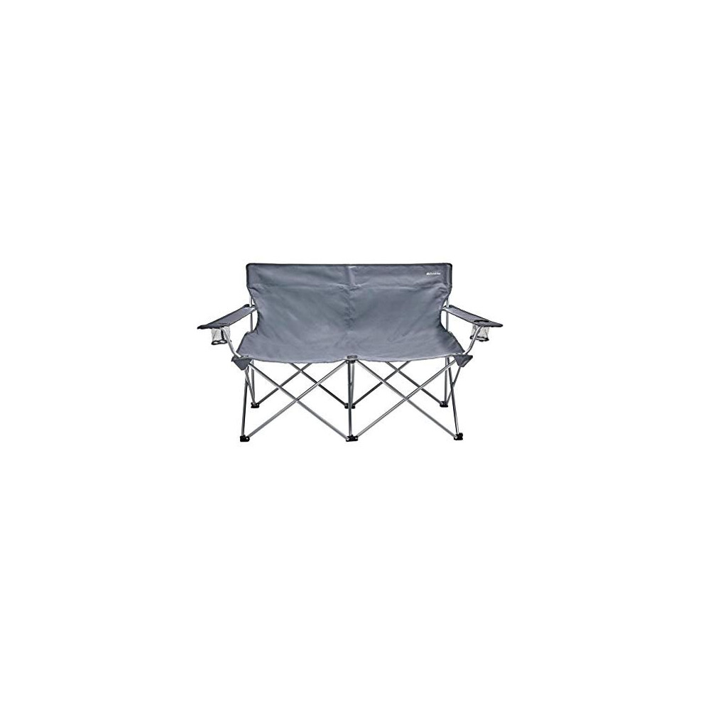 Eurohike Peak Double Camping Chair, Folding Chair For Two, Ideal For The Beach, Garden, Picnics, Festival Essentials, Camping Equipment, Garden