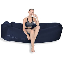 Inflatable Lounger, Air Sofa Hammock with Waterproof and Anti-Leak Design - Perfect Portable Inflatable Couch for Backyard Lakeside Beach Traveling