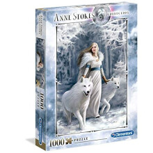 Clementoni - 39477 - Anne Stokes puzzle for children and adults - 1000 Pieces,Multi-coloured,28.1 x 37 x 5.5