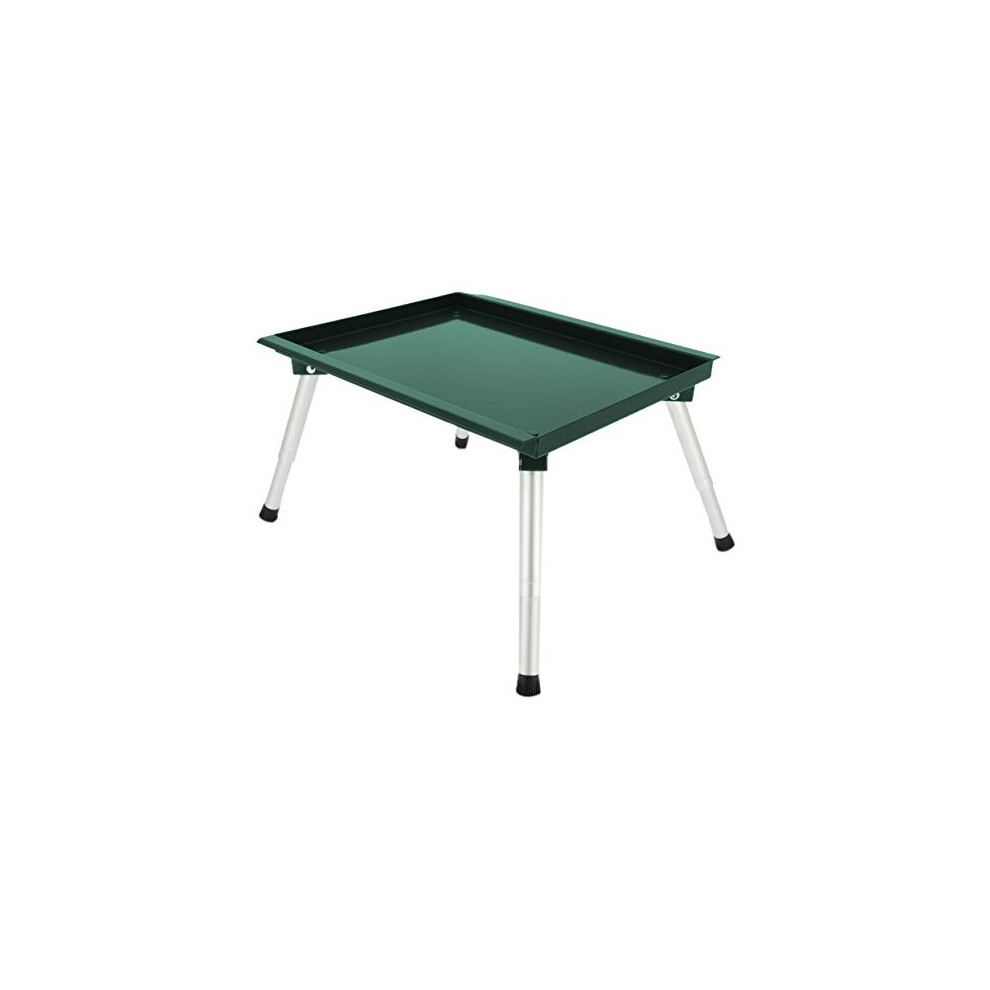 NGT Bivvy/Bait Table with Adjustable Legs - Green, One Size