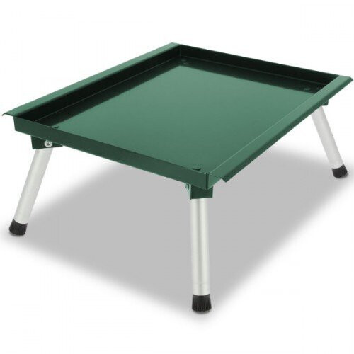 NGT NGT Bivvy/Bait Table with Adjustable Legs - Green, One Size 1