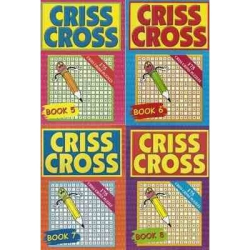 A5 Criss Cross Puzzles Book