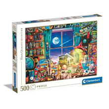 Clementoni 35148 Collection to The Moon 500 Pieces, Jigsaw Puzzle for Adults-Made in Italy