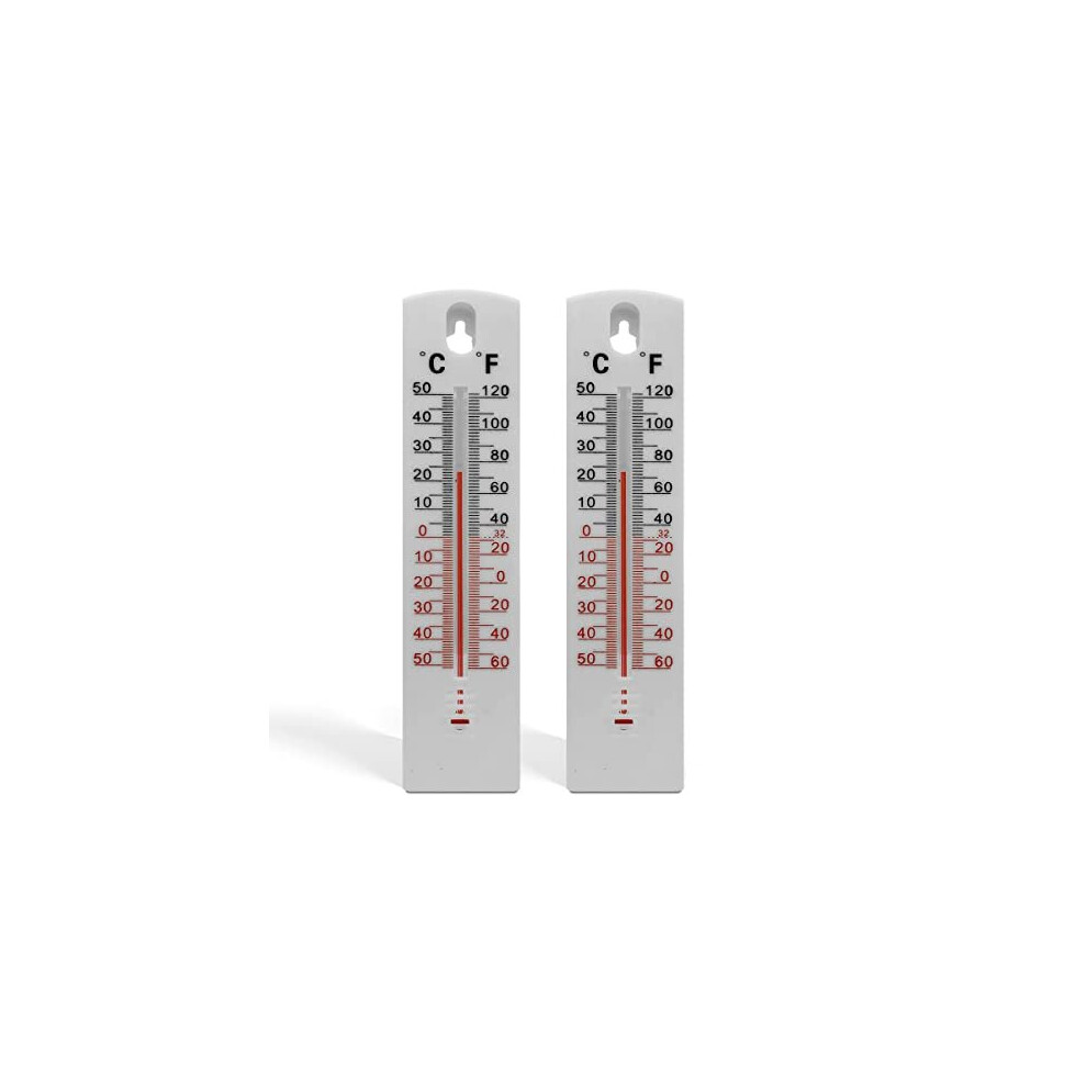 2pk Wall Thermometer Room Temperature | Indoor Thermometer Room Thermometer Indoor Outdoor Thermometer For The Garden Thermometer Outdoor | Greenhouse