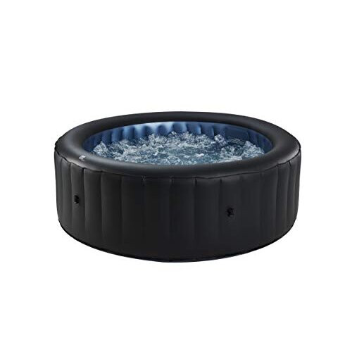 Bergen Latest Mspa Portable Hot Tub Round 6 Persons Outdoor Bubble Spa ...