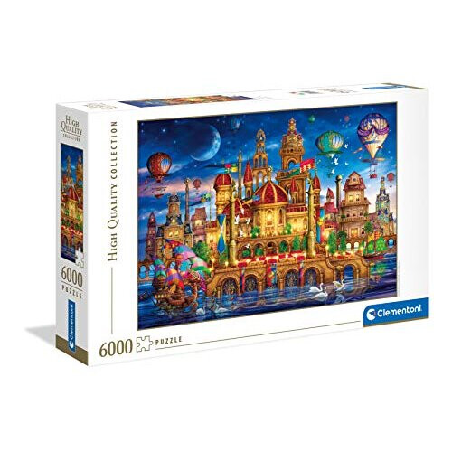 Clementoni Clementoni Collection 36529, Downtown Puzzle for Adults and Children - 6000 Pieces, Ages 10 Years Plus