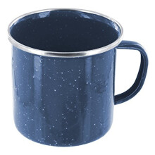Highlander Deluxe Enamel Mug - Navy