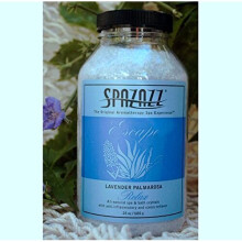 Crystalline Aromaterapia Spazazz - Sale da Bagno Palmarosa e Lavanda per Spa e Vasca