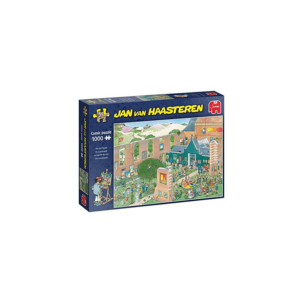 Jumbo Jan van Haasteren The Art Market 1000 Pezzi Puzzle-image
