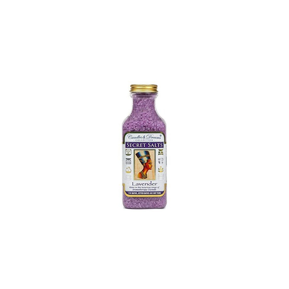 Candles And Dreams Lavender Hot Tub Spa/Bath Aromatherapy Scents Crystals (Lavender) Vegan (500G)