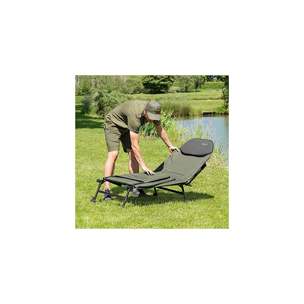 Atlas Fishing Bed Chair [Portable Chair] - Carp Fishing Bed Chair on OnBuy