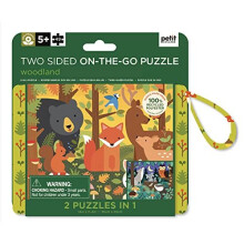 Puzzlet - Metsäpuzzlet 2 in 1 - 49 palaa - Lapsille - Ei 3D