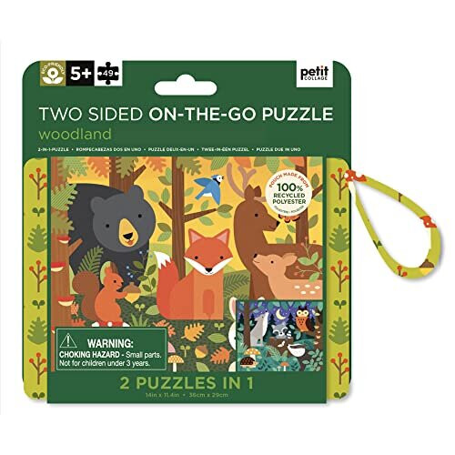 Puzzlet - Metsäpuzzlet 2 in 1 - 49 palaa - Lapsille - Ei 3D