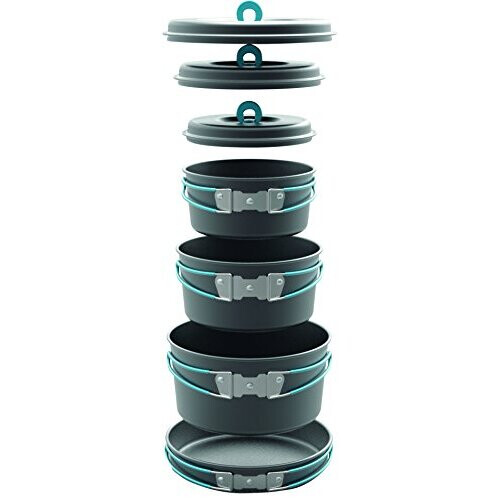 Highlander Highlander Vertex Family Cook Set - Black