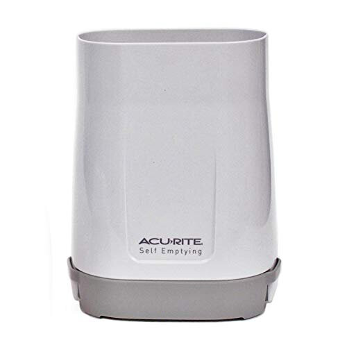 AcuRite 02446M Pluviometro Wireless con Display Digitale Interno, Nero 2