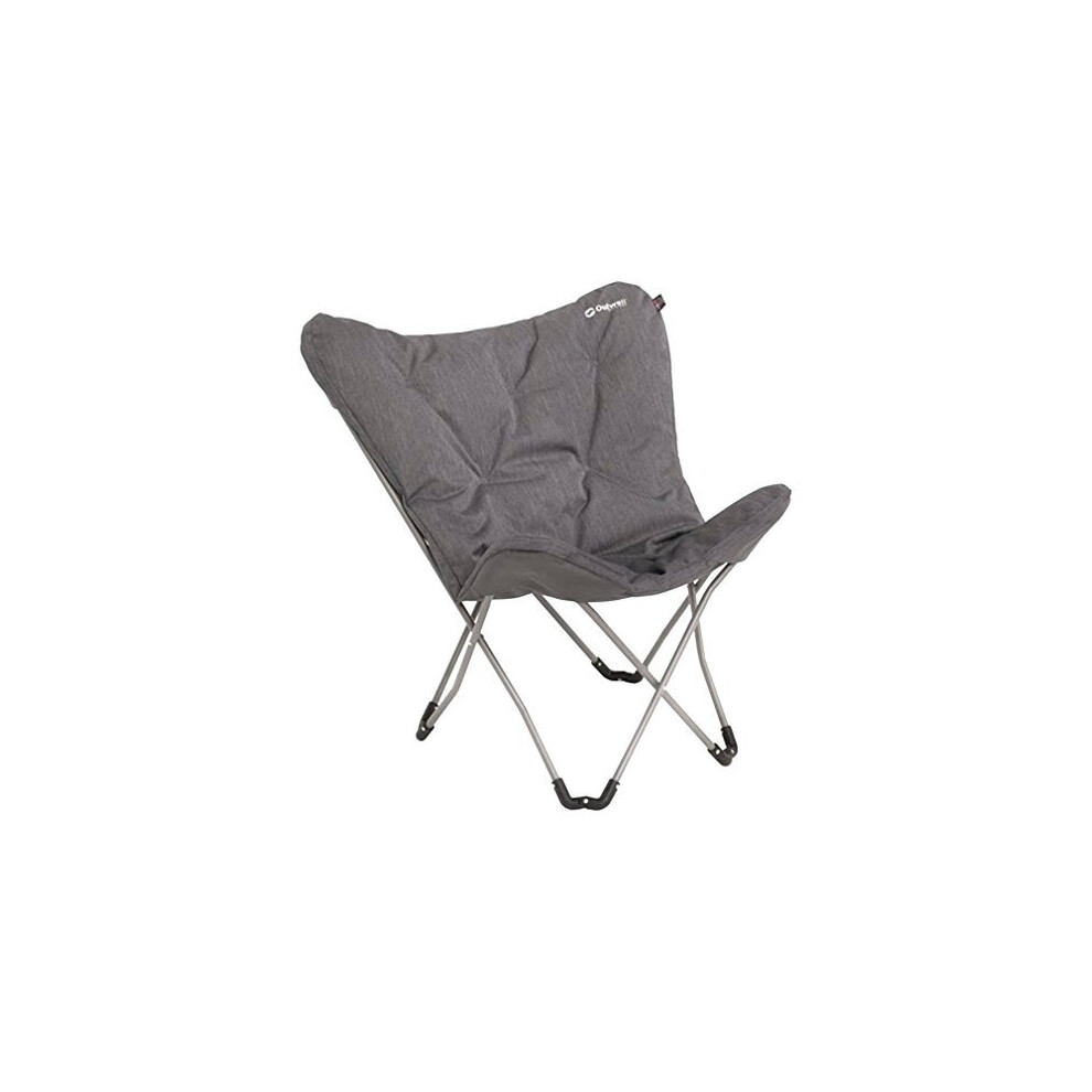 Outwell Seneca Lake Camping Chair Camping Furniture, Grey, One Size