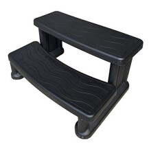 Cover Valet Black Spa Hot Tub Steps by