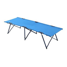 Hi-Gear Single Folding Portable Camp Bed, Emergency Guest Bed, Camping Bed, Travel Bed, Festival Essentials, Camping Furniture, Camping Equipment,