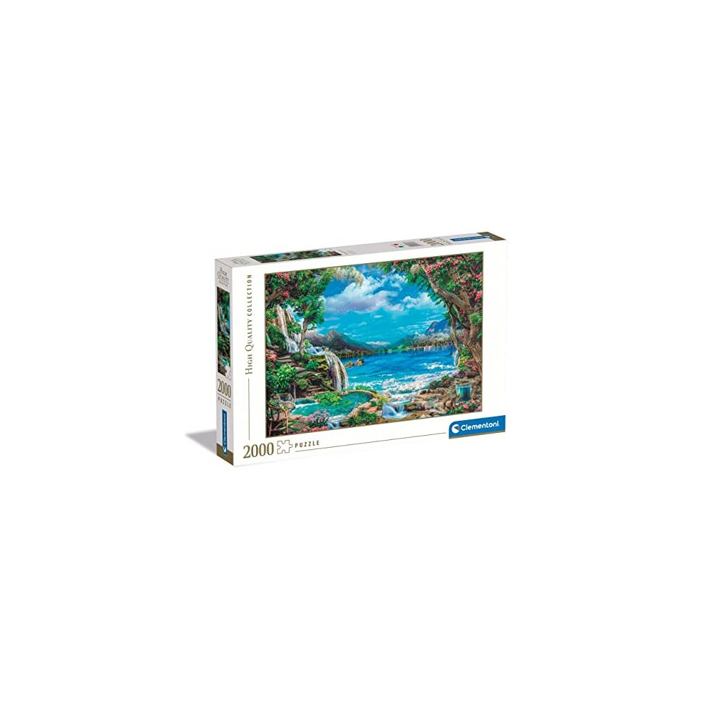 Clementoni 32573 Collection Paradise On Earth 2000 Pieces, Jigsaw Puzzle For Adults-Made In Italy