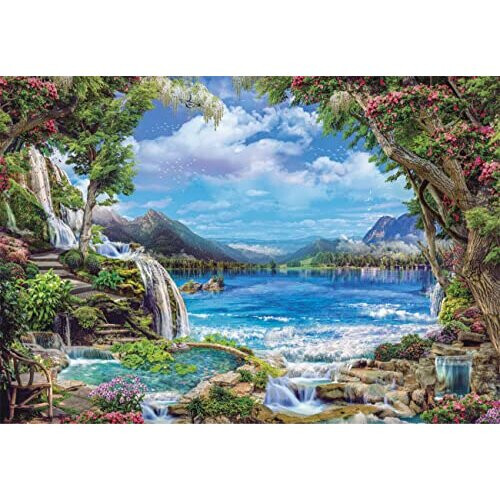 Clementoni Puzzle 2000 HQ Paradis på jord 1
