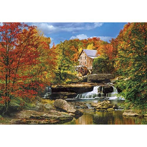 Clementoni Puzzle 2000 HQ Glade Creek Grist Mill 1