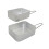 Highlander Set of 2 Folding Mess Tins, Camping Cookware Pans 1