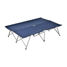Hi-Gear Double Portable Folding Camp Bed, Emergency Guest Bed, Camping Bed, Travel Bed, Camping Accessories, Camping Furniture, Camping Equipment,
