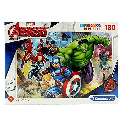 Clementoni Puslespil 180 Superfarvede Avengers 2