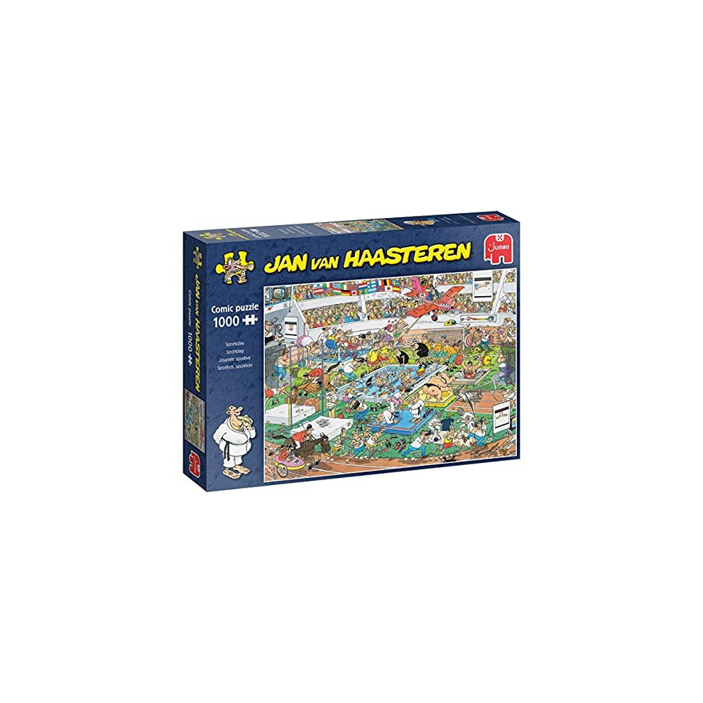 Jan Van Haasteren Jumbo 81906 Sporty Jigsaw Puzzle 1000 Pieces